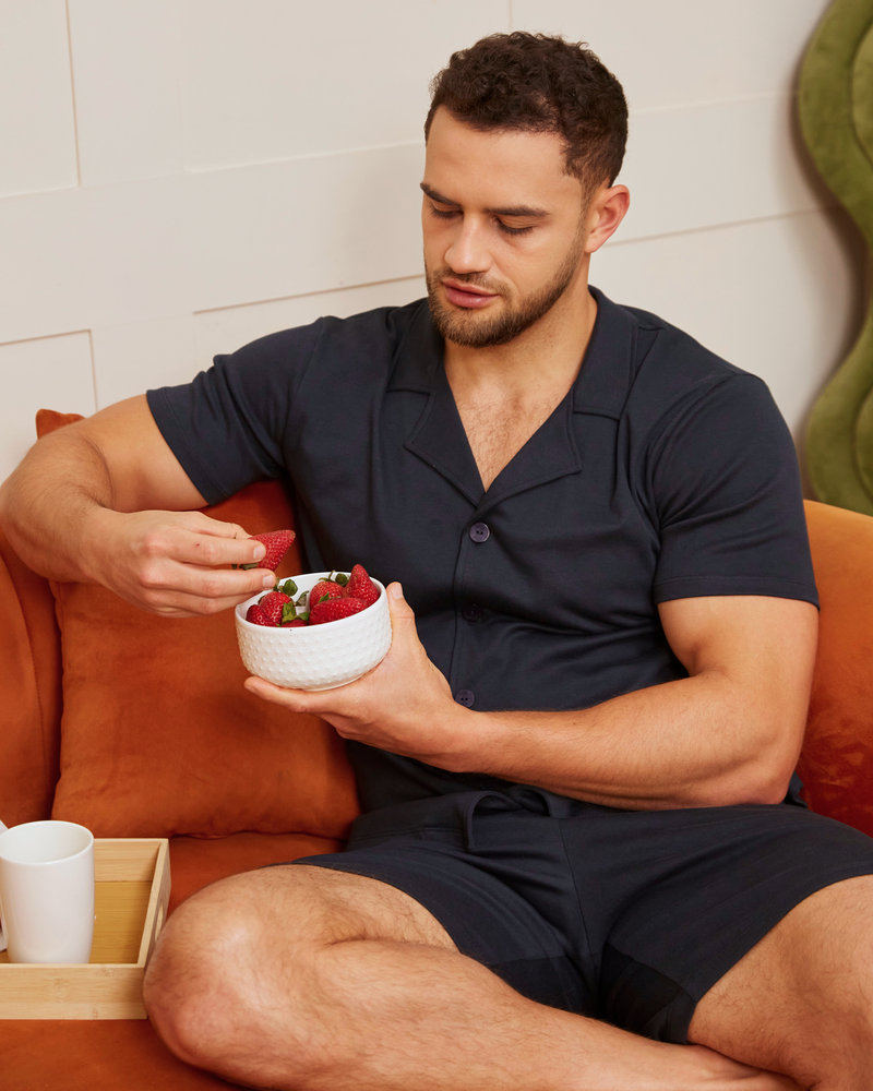 PIJAMA ZAID AZUL MARINO SUMMER