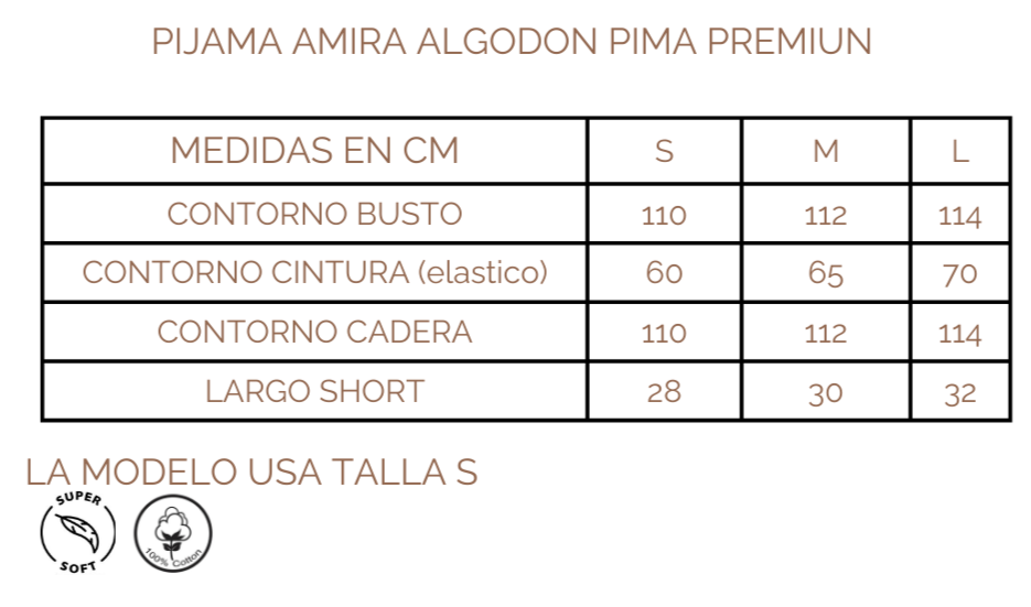 PIJAMA AMIRA PEARL
