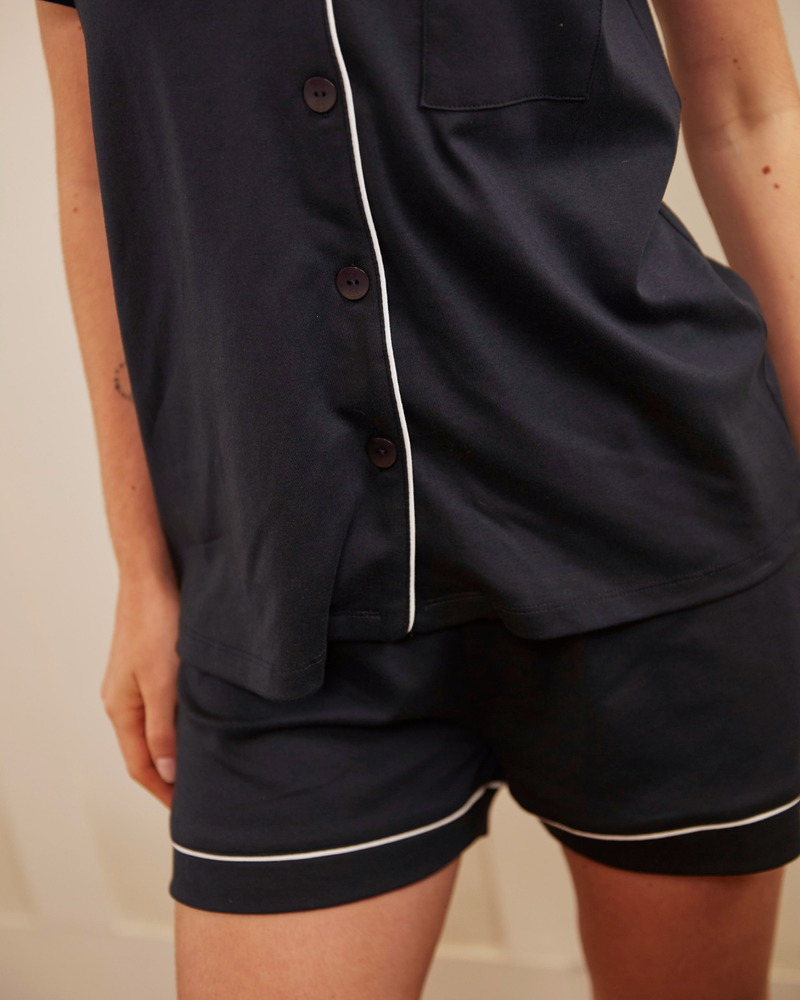 PIJAMA AMIRA AZUL MARINO