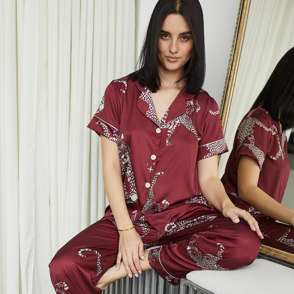 PIJAMA AMANDA VINO