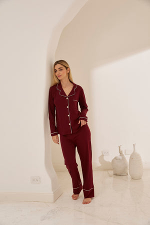PIJAMA AURORA VINO