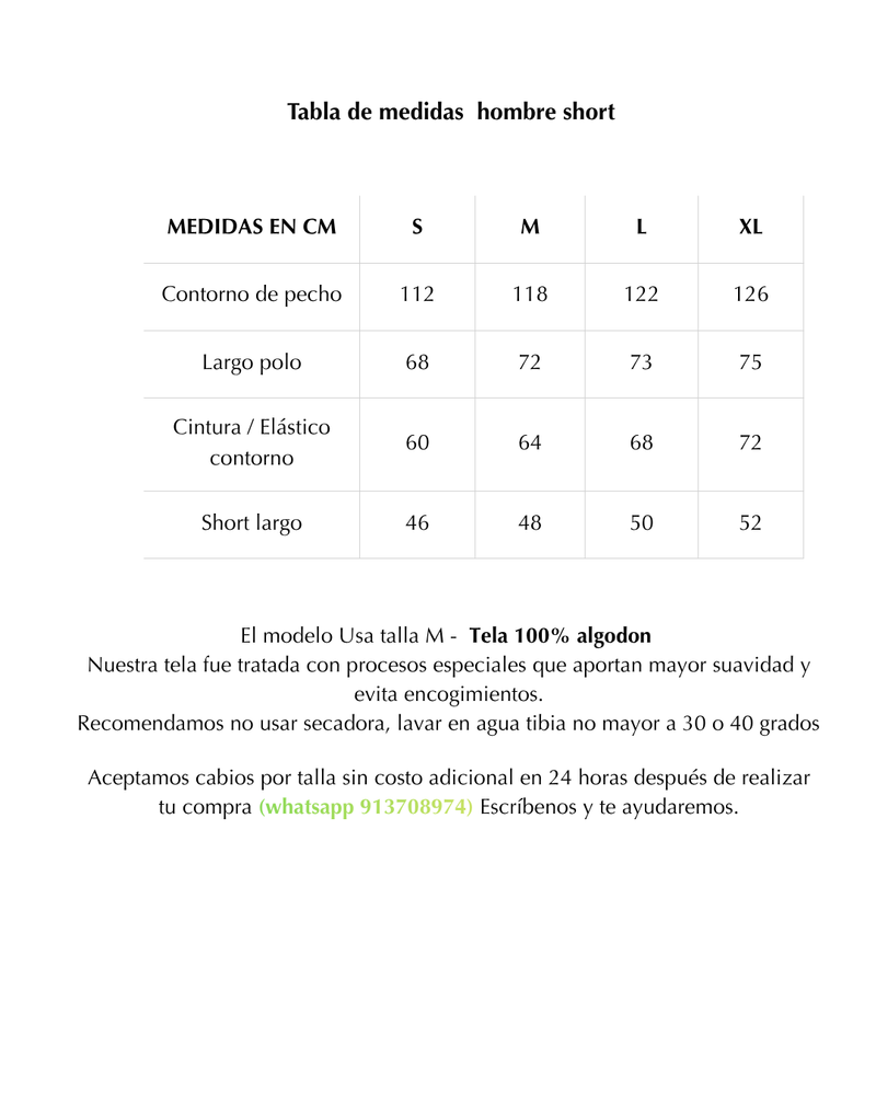 PIJAMA ZAID AZUL MARINO SUMMER